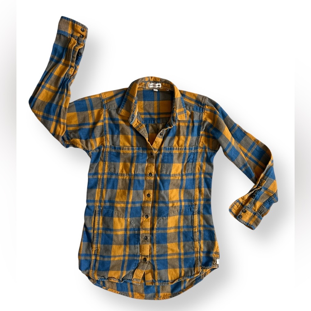 Toad & Co womens flannel shirt small